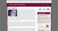 Desktop Screenshot of javierbonillasaus.com